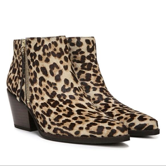 Sam Edelman | Walden Genuine Calf Hair Bootie - Picture 9 of 11